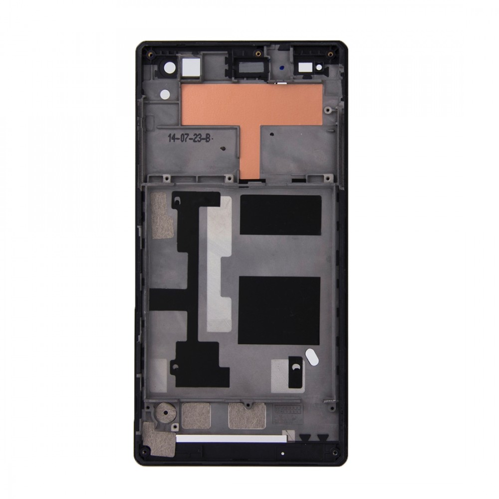 Front Housing  with Adhesive for Sony Xperia C3(Black) Sony Replacement Parts Sony Sony Xperia C3